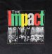 画像2: THE IMPACT MOVEMENT 両面プリント 半袖 Tシャツ ブラック (VINTAGE) (2)