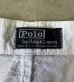 画像2: 90'S RALPH LAUREN ツープリーツ シアサッカーショーツ ホワイト TALONジップ USA製 (VINTAGE) (2)