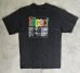 画像1: THE IMPACT MOVEMENT 両面プリント 半袖 Tシャツ ブラック (VINTAGE) (1)