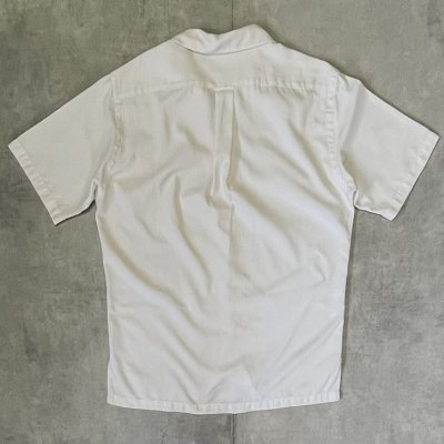 画像3: 90'S RALPH LAUREN "CALDWELL" シルク/コットン ロゴ無し 半袖 オープンカラーシャツ オフホワイト (VINTAGE)