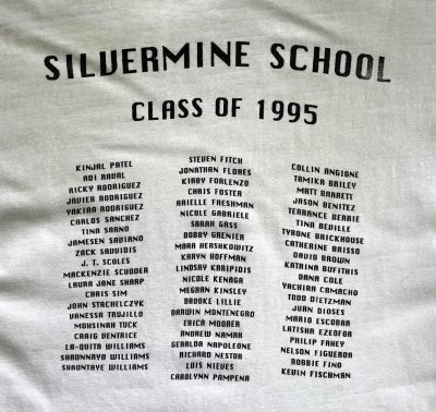 画像5: 90'S STEP UP TO MIDDLE SCHOOL シングルステッチ 両面プリント 半袖 Tシャツ ホワイト (VINTAGE)