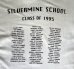 画像5: 90'S STEP UP TO MIDDLE SCHOOL シングルステッチ 両面プリント 半袖 Tシャツ ホワイト (VINTAGE) (5)