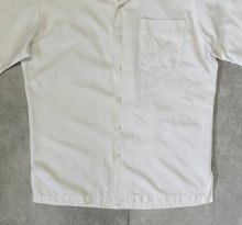 他の写真3: 90'S RALPH LAUREN "CALDWELL" シルク/コットン ロゴ無し 半袖 オープンカラーシャツ オフホワイト (VINTAGE)