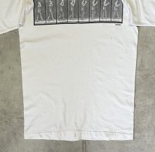 他の写真3: 90'S FOTOFOLIO "EADWEARD MUYBRIDGE" シングルステッチ 両面プリント 半袖 Tシャツ ホワイト USA製 (VINTAGE)
