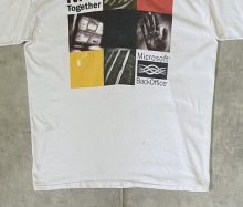 他の写真3: 90'S MICROSOFT BACK OFFICE シングルステッチ 両面プリント 半袖 Tシャツ ホワイト (VINTAGE)