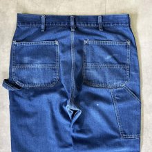 他の写真3: 80'S SEARS トップスナップボタン ペインターパンツ インディゴ USA製 (VINTAGE)