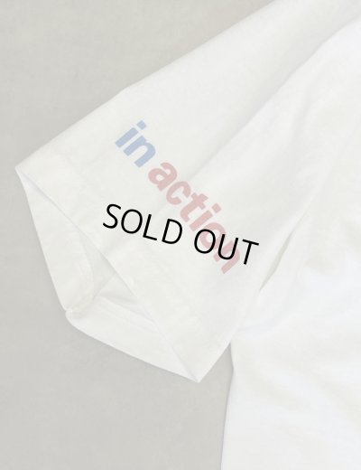 画像4: 00'S GAP "IN ACTION" 両面+袖プリント 半袖 Tシャツ ホワイト (VINTAGE)