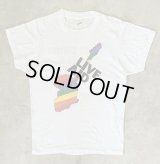 80'S LIVE AID シングルステッチ 半袖 Tシャツ ホワイト USA製 (VINTAGE)