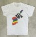 画像1: 80'S LIVE AID シングルステッチ 半袖 Tシャツ ホワイト USA製 (VINTAGE) (1)