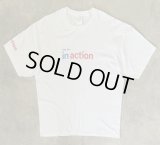 00'S GAP "IN ACTION" 両面+袖プリント 半袖 Tシャツ ホワイト (VINTAGE)