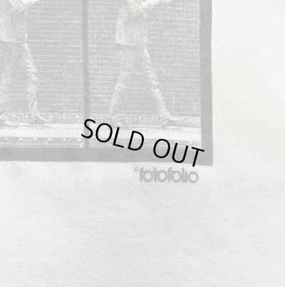 画像4: 90'S FOTOFOLIO "EADWEARD MUYBRIDGE" シングルステッチ 両面プリント 半袖 Tシャツ ホワイト USA製 (VINTAGE)