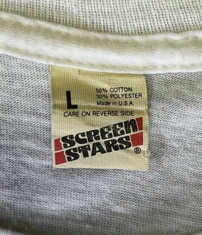 画像2: 80'S LIVE AID シングルステッチ 半袖 Tシャツ ホワイト USA製 (VINTAGE)