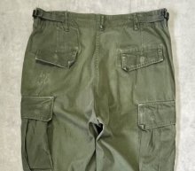 他の写真3: 60'S アメリカ軍 US ARMY "JUNGLE FATIGUE 3rd" ノンリップ ボタンフライ カーゴパンツ (VINTAGE)