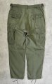 画像4: 60'S アメリカ軍 US ARMY "JUNGLE FATIGUE 3rd" ノンリップ ボタンフライ カーゴパンツ (VINTAGE) (4)