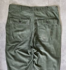 他の写真3: 60'S アメリカ軍 US ARMY "OG107" コットンサテン ベイカーパンツ ミリタリーグリーン (VINTAGE)