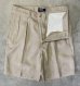 画像3: 90'S RALPH LAUREN ツープリーツ リネンショーツ ベージュ USA製 (MINT CONDITION) (3)