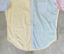 他の写真3: 90'S BROOKS BROTHERS "FUN SHIRT" ポプリン 半袖 BDシャツ クレイジーパターン/ストライプ USA製 (VINTAGE)