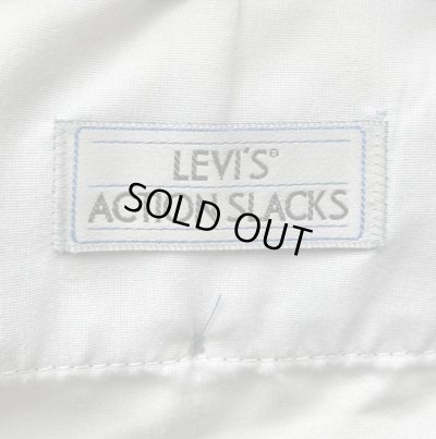 画像2: 90'S LEVIS "ACTION SLACKS" スラックス ブラック W36L29 (VINTAGE)