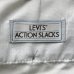 画像2: 90'S LEVIS "ACTION SLACKS" スラックス ブラック W36L29 (VINTAGE) (2)
