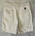 画像5: 90'S RALPH LAUREN "クレストロゴ" ツープリーツ チノショーツ ベージュ USA製 (VINTAGE) (5)