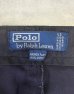 画像2: 90'S RALPH LAUREN "ANDREW PANT" ツープリーツ チノパンツ ネイビー (DEADSTOCK) (2)
