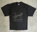 画像1: 90'S THE GREAT WALL 万里の長城 シングルステッチ 半袖 Tシャツ ブラック (VINTAGE) (1)