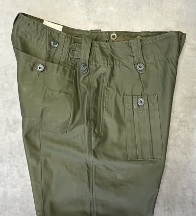 画像5: 60'S イギリス軍 BRITISH ARMY "1960 PATTERN" コンバットトラウザーズ オリーブ (VINTAGE)