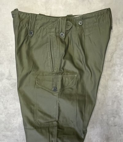 画像4: 60'S イギリス軍 BRITISH ARMY "1960 PATTERN" コンバットトラウザーズ オリーブ (VINTAGE)