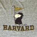画像3: 80'S HARVARD x SNOOPY シングルステッチ 半袖 Tシャツ ヘザーグレー (VINTAGE) (3)