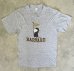 画像1: 80'S HARVARD x SNOOPY シングルステッチ 半袖 Tシャツ ヘザーグレー (VINTAGE) (1)