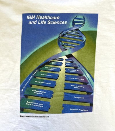 画像5: 90'S IBM 両面プリント Tシャツ ホワイト (VINTAGE)