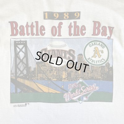 画像3: 80'S BATTLE OF THE BAY 1989 シングルステッチ 半袖 Tシャツ ホワイト USA製 (VINTAGE)