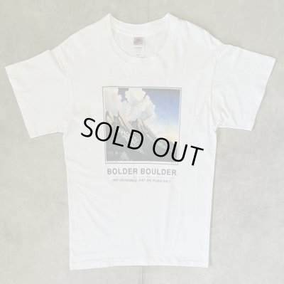 画像1: 90'S NIKE "DOUG WEST/EARTH TOUCH SKY 1992" 銀タグ シングルステッチ 両面プリント Tシャツ ホワイト USA製 (VINTAGE)