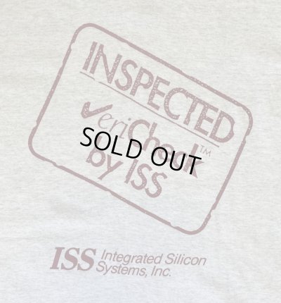 画像5: 90'S ISS シングルステッチ 両面プリント Tシャツ アッシュグレー USA製 (VINTAGE)