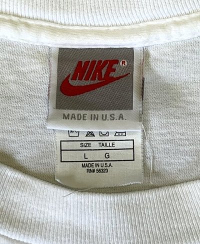 画像2: 90'S NIKE "DOUG WEST/EARTH TOUCH SKY 1992" 銀タグ シングルステッチ 両面プリント Tシャツ ホワイト USA製 (VINTAGE)