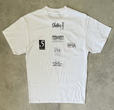 画像4: 90'S TOUR DE CURE 両面プリント 半袖 Tシャツ ホワイト (VINTAGE)