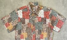 他の写真1: 90'S REYN SPOONER コットン/ポリ フルオープン アロハシャツ ハワイ製 (VINTAGE)