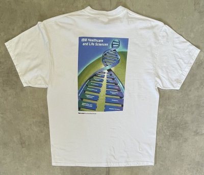 画像4: 90'S IBM 両面プリント Tシャツ ホワイト (VINTAGE)