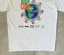 他の写真2: 90'S TOUR DE CURE 両面プリント 半袖 Tシャツ ホワイト (VINTAGE)
