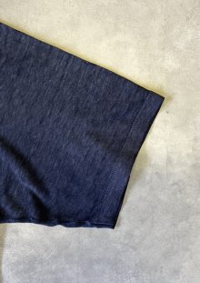他の写真2: 80'S DELAWARE トライブレンド シングルステッチ 半袖 Tシャツ ダークネイビー (VINTAGE)