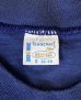 画像2: 70'S TOWNCRAFT シングルステッチ 耳付きポケット 半袖 Tシャツ ネイビー (VINTAGE) (2)