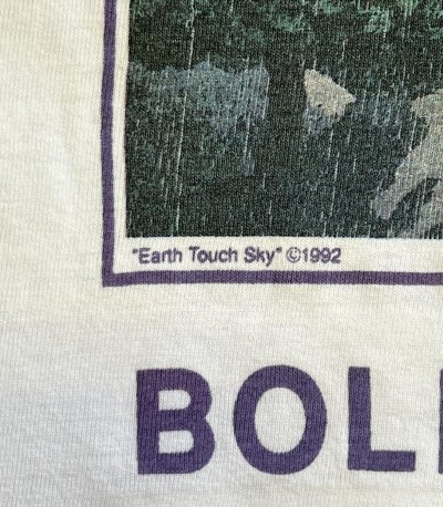 画像4: 90'S NIKE "DOUG WEST/EARTH TOUCH SKY 1992" 銀タグ シングルステッチ 両面プリント Tシャツ ホワイト USA製 (VINTAGE)