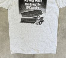 他の写真3: 90'S ISS シングルステッチ 両面プリント Tシャツ アッシュグレー USA製 (VINTAGE)