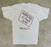 画像4: 90'S ISS シングルステッチ 両面プリント Tシャツ アッシュグレー USA製 (VINTAGE) (4)