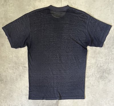画像3: 80'S DELAWARE トライブレンド シングルステッチ 半袖 Tシャツ ダークネイビー (VINTAGE)