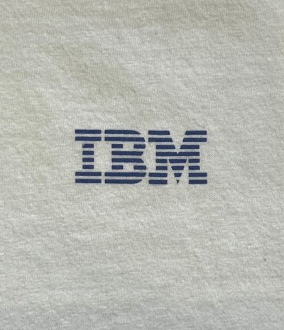 画像3: 90'S IBM 両面プリント Tシャツ ホワイト (VINTAGE)