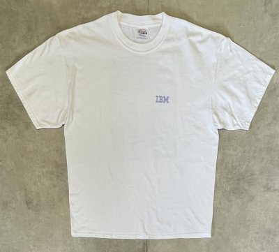 画像1: 90'S IBM 両面プリント Tシャツ ホワイト (VINTAGE)
