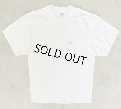 画像1: 90'S IBM 両面プリント Tシャツ ホワイト (VINTAGE)