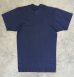 画像4: 70'S TOWNCRAFT シングルステッチ 耳付きポケット 半袖 Tシャツ ネイビー (VINTAGE) (4)