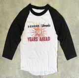 80'S SIEMENS LITRONIX シングルステッチ ラグランスリーブ ベースボール Tシャツ (VINTAGE)